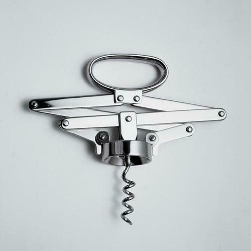 Alessi ALESSI Corkscrew "Socrates" - 18/10 Stainless Steel MIRROR POLISHED