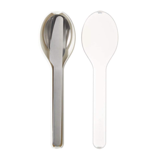 MEPAL MEPAL Ellipse Cutlery Set/3pcs WHITE MEPAL MEPAL Ellipse Cutlery Set/3pcs WHITE