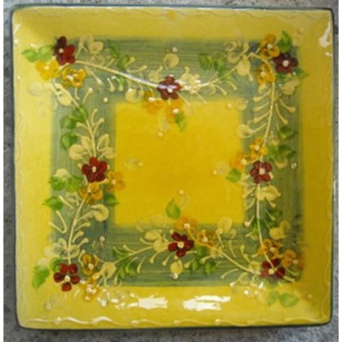 French Made Plate small square SOULEO PROVENCE French Made Plate small square SOULEO PROVENCE