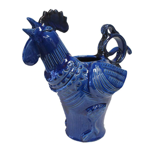 French Made Rooster Solid Blue SOULEO PROVENCE French Made Rooster Solid Blue SOULEO PROVENCE