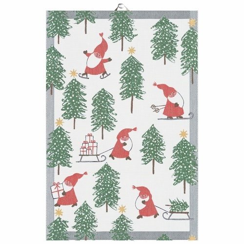 EKELUND/HOUDE Tea Towel Ekelund TOMTESPRANG 40x60 cm EKELUND/HOUDE Tea Towel Ekelund TOMTESPRANG 40x60 cm