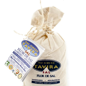 Carols Nicetys Fleur De Sel Salt (Flor de Sal) 250 g in Linen Bag