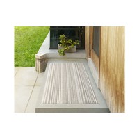 Doormat Skinny Stripe Shag Birch