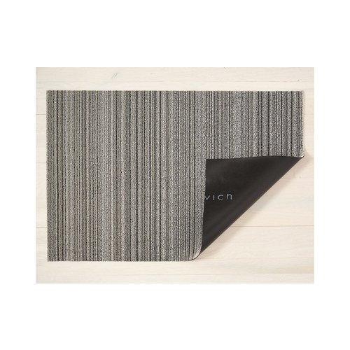 Chilewich Doormat Skinny Stripe Shag Birch