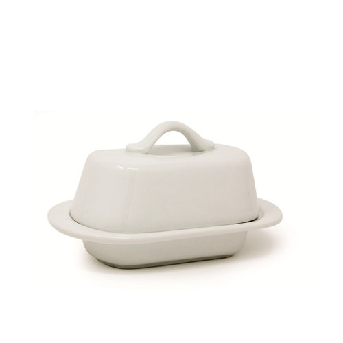 BIA Butter dish mini white covered BIA BIA Butter dish mini white covered BIA