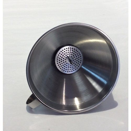 Carol’s Nicetys Funnel with Strainer Stainless Steel 12.5cm Carol’s Nicetys Funnel with Strainer Stainless Steel 12.5cm