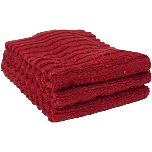 Ritz DISH CLOTH SOLID TERRY PAPRIKA RED Ritz DISH CLOTH SOLID TERRY PAPRIKA RED