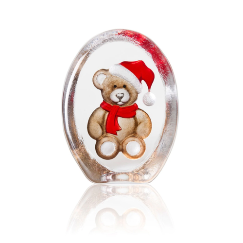 Maleras Christmas Teddy Bear Crystal Maleras