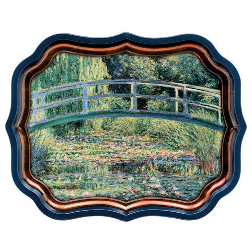 JL Bradshaw Gallery Palace Tray - Monet's Water Lillies JL Bradshaw Gallery Palace Tray - Monet's Water Lillies