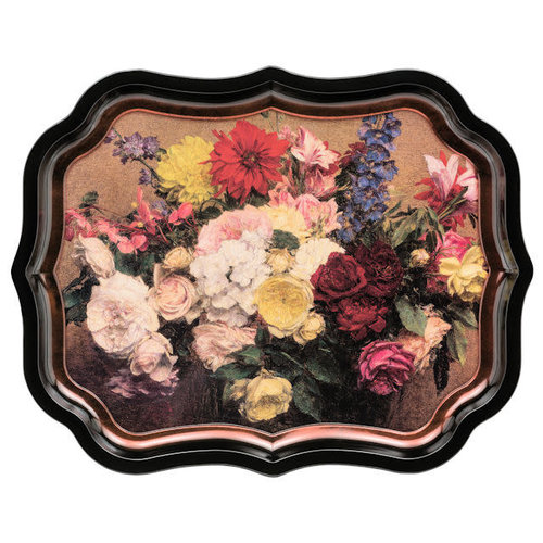 JL Bradshaw Gallery Palace Tray - Flowers JL Bradshaw Gallery Palace Tray - Flowers