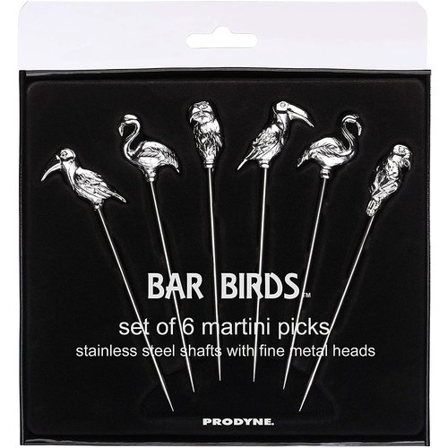 Fox Run Bar Birds Martini Picks S/6 Fox Run Bar Birds Martini Picks S/6