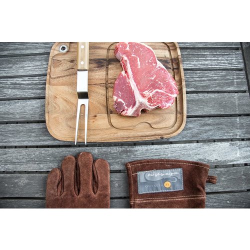 Fox Run Grill Glove Leather High Heat Set of 2