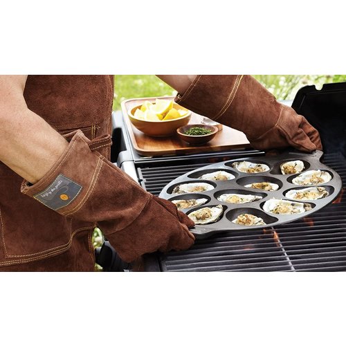 Fox Run Grill Glove Leather High Heat Set of 2