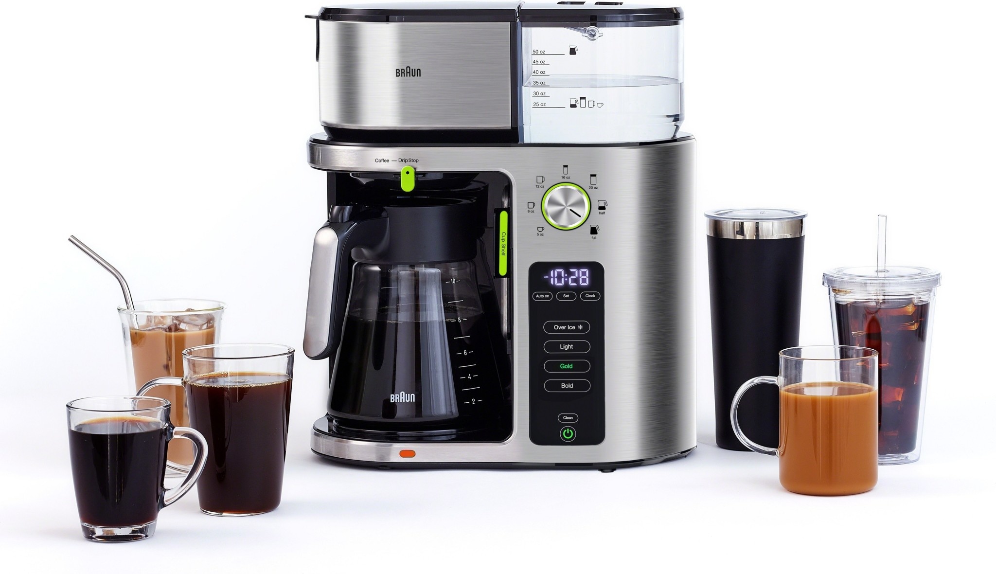 BRAUN Multi-Serve Coffee Machine - 10 cup - Nicetys