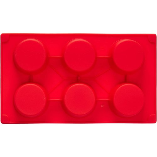 Lekue LEKUE Muffin Pan 6 Hole Red