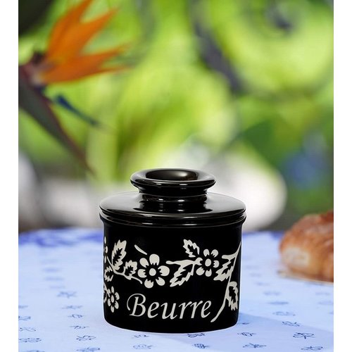 Fox Run Butter Keeper Noir FLEUR DE PROVENCE