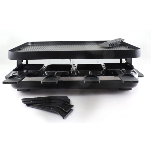 Swissmar Raclette VALAIS Matte Black 8 person - PARTY GRILL Swissmar Raclette VALAIS Matte Black 8 person - PARTY GRILL
