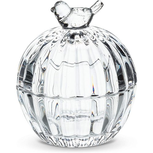 Abbott BIRD ON BALL COVERED BOX 3.5” HIGH Abbott BIRD ON BALL COVERED BOX 3.5” HIGH