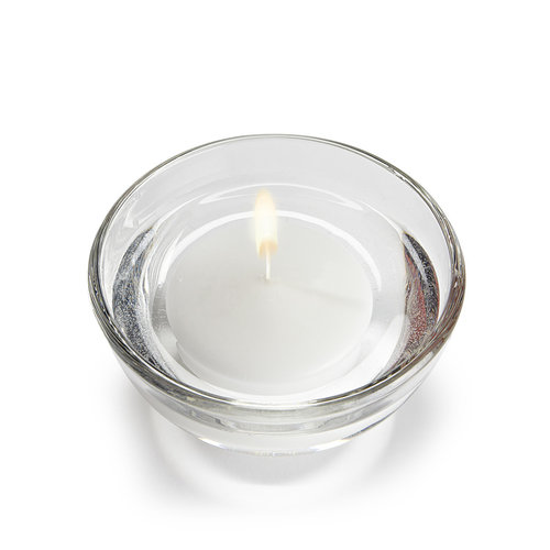 Abbott Candle Floater LARGE 3" - White Abbott Candle Floater LARGE 3" - White