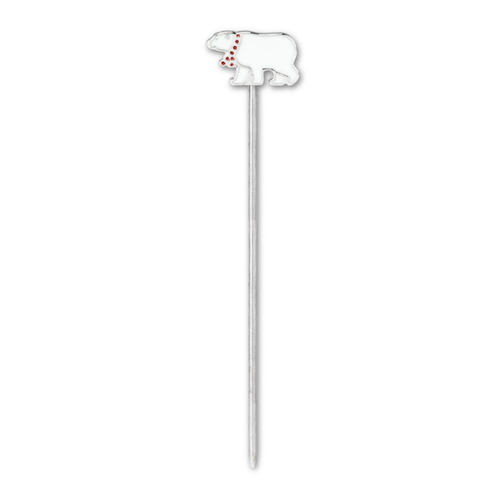 Abbott Cocktail Pick Polar Bear 4" Abbott Cocktail Pick Polar Bear 4"