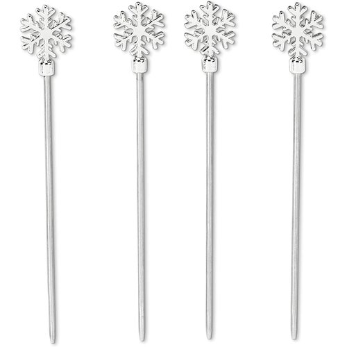 Abbott Cocktail Pick Snowflake 4" Abbott Cocktail Pick Snowflake 4"