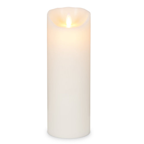 Realite Pillar Candle Flameless 3x9" IVORY Realite Pillar Candle Flameless 3x9" IVORY
