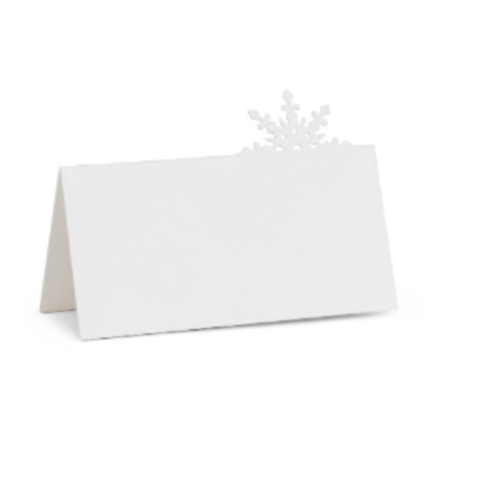 Abbott Placecard Snowflake 12 pc Abbott Placecard Snowflake 12 pc