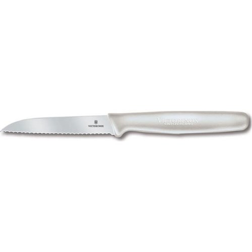 Victorinox Paring 3 1/4" wavy white SHEEP’S FOOT SHAPE VICTORINOX Victorinox Paring 3 1/4" wavy white SHEEP’S FOOT SHAPE VICTORINOX