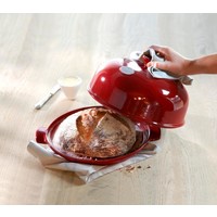 Emile Henry Bread Cloche Red
