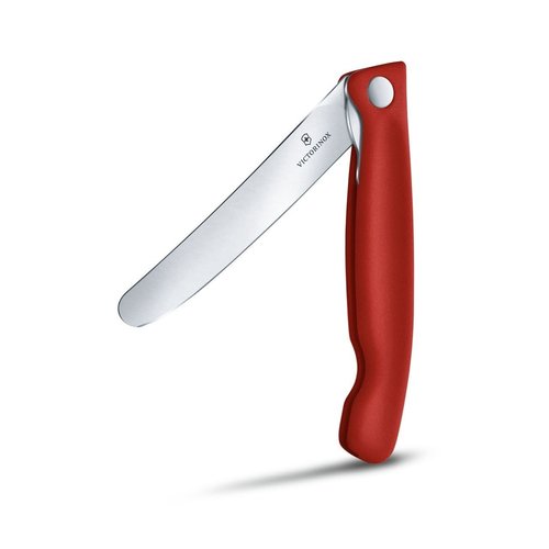 Victorinox VICTORINOX Folding Paring Straight 4.5"Red Victorinox VICTORINOX Folding Paring Straight 4.5"Red