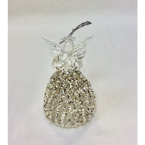 V & L Associates Inc. GLASS FAIRY ORNAMENT 2.5" x 4" V & L Associates Inc. GLASS FAIRY ORNAMENT 2.5" x 4"