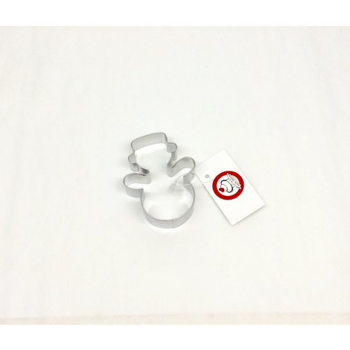 Carol’s Nicetys Snowman Cookie Cutter Stainless Steel Carol’s Nicetys Snowman Cookie Cutter Stainless Steel