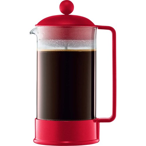 Bodum BRAZIL French press 8 cup 1L red Bodum BRAZIL French press 8 cup 1L red