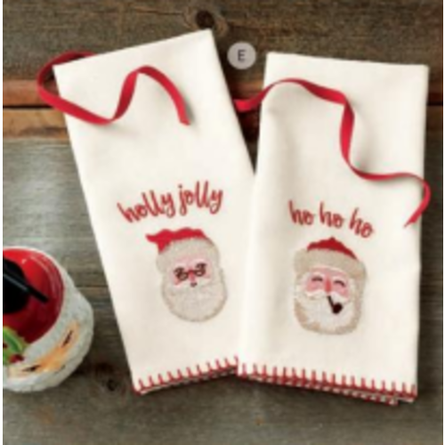 Design Home Gift & Paper Inc. Guest Towel MERRY SANTA Set/2 Design Home Gift & Paper Inc. Guest Towel MERRY SANTA Set/2