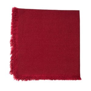 Linenway Napkin Bilbao Caliente Red 22" x 22"