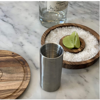 Double Shot Glass Stainless Steel
