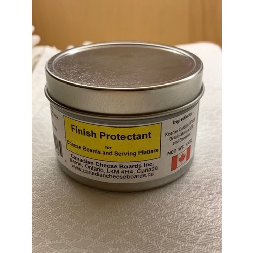 Canadian Cheese Boards FINISH PROTECTANT FOR WOODEN BOARDS (FOOD SAFE) Canadian Cheese Boards FINISH PROTECTANT FOR WOODEN BOARDS (FOOD SAFE)