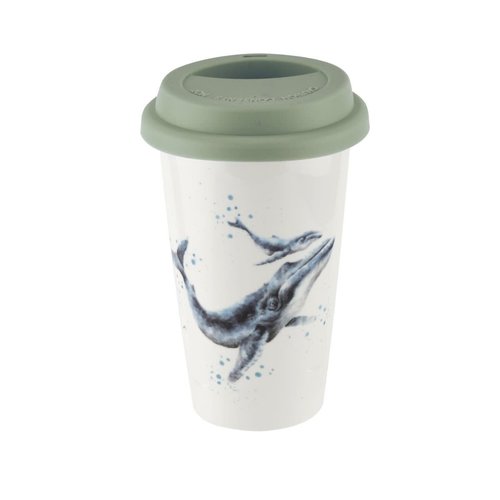 Wrendale WRENDALE Travel Mug WHALE Wrendale WRENDALE Travel Mug WHALE