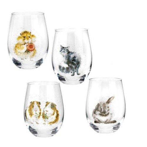 Wrendale WRENDALE 19 oz Tumbler Set of 4 Wrendale WRENDALE 19 oz Tumbler Set of 4
