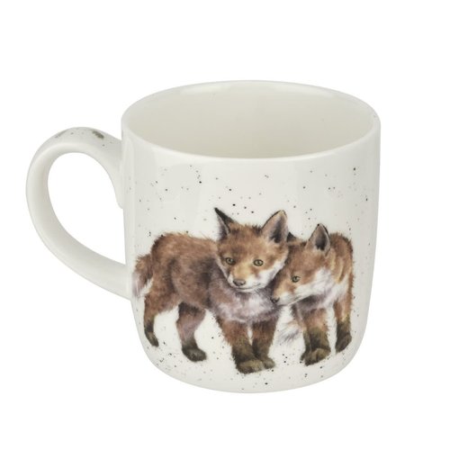 Wrendale WRENDALE MUG Born to Be Wild Foxes Wrendale WRENDALE MUG Born to Be Wild Foxes