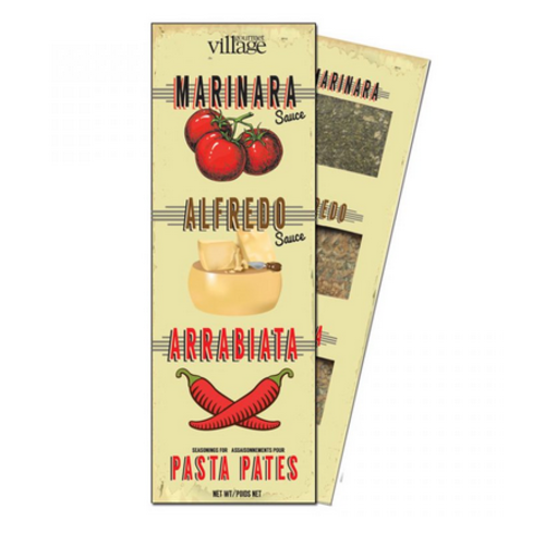 Gourmet du Village TRIO PASTA SAUCE SEASONINGS Gourmet du Village TRIO PASTA SAUCE SEASONINGS