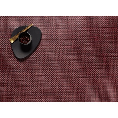 Chilewich Placemat Basketweave PLUM 14” X 19” Chilewich Placemat Basketweave PLUM 14” X 19”