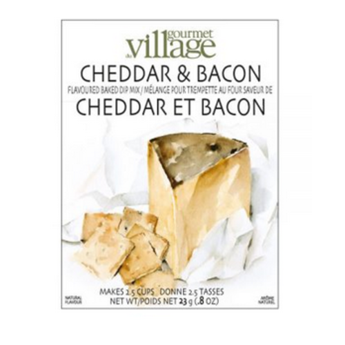 Gourmet du Village DIP RECIPE BOX CHEDDAR BACON Gourmet du Village DIP RECIPE BOX CHEDDAR BACON