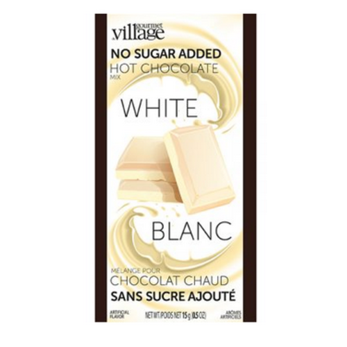 Gourmet du Village Hot chocolate single NO SUGAR WHITE Gourmet du Village Hot chocolate single NO SUGAR WHITE