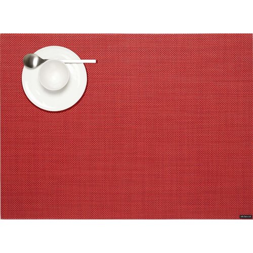 Chilewich Placemat Mini Basketweave Pimento