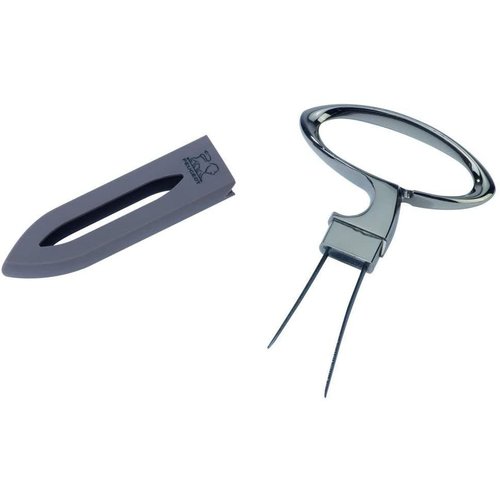 Peugeot Mathus Basalte Two-Prong Cork Pull