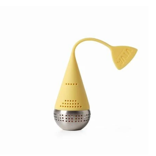VIVA SCANDINAVIA INFUSION TEA EGG INFUSER -YELLOW BUTTER VIVA SCANDINAVIA INFUSION TEA EGG INFUSER -YELLOW BUTTER