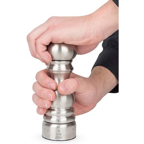 Peugeot Paris Chef Stainless Steel Pepper Mill 18 cm