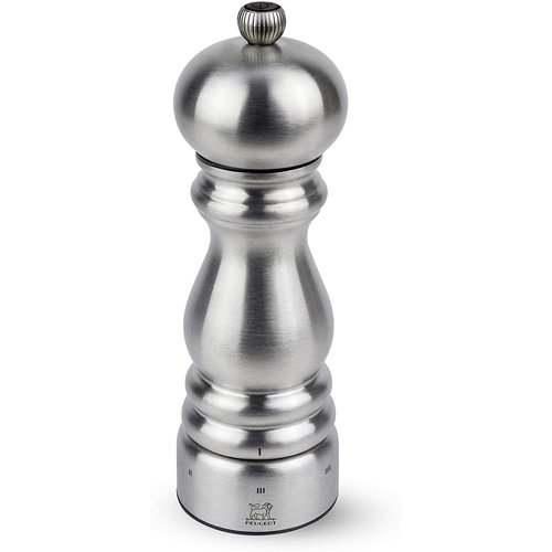 Peugeot Paris Chef Stainless Steel Pepper Mill 18 cm