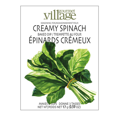Gourmet du Village DIP RECIPE BOX CREAMY SPINACH Gourmet du Village DIP RECIPE BOX CREAMY SPINACH